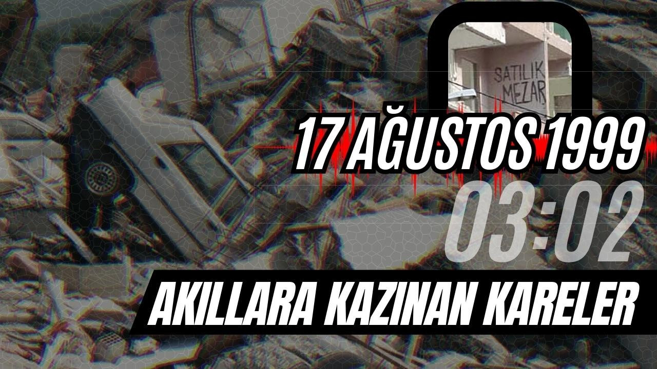 17 Ağustos Depremi'nin akıllara kazınan görselleri