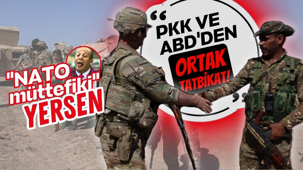 ABD ve PKK'dan ortak tatbikat!