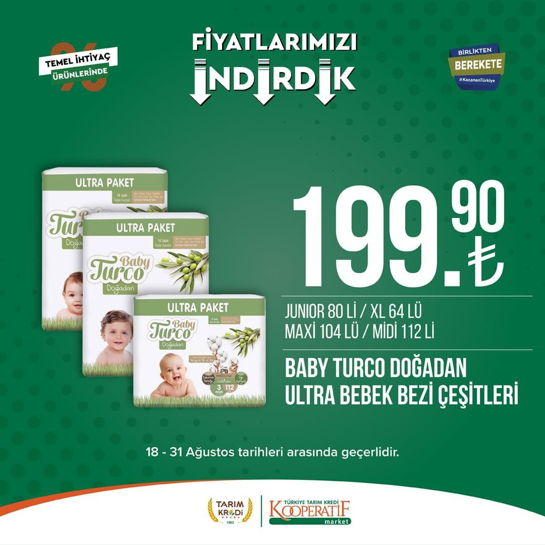 Tarım Kredi Market'te Ağustos ayı ikinci dönem indirimi başladı! - Sayfa 21