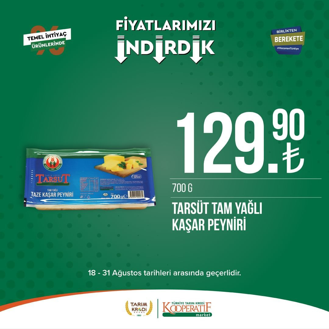 Tarım Kredi Market'te Ağustos ayı ikinci dönem indirimi başladı! - Sayfa 28