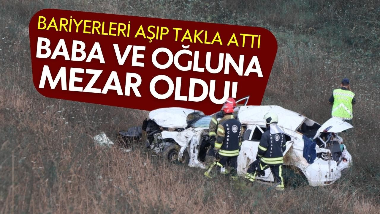 Kuzey Marmara Otoyolu'nda korkunç kaza!