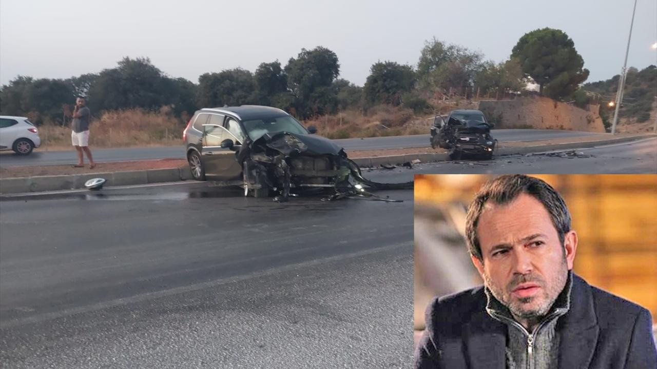 Ünlü oyuncu Bodrum'da trafik kazası geçirdi!