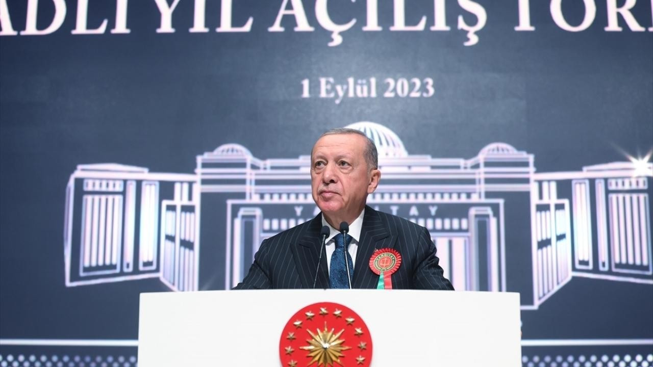 Erdoğan, Adli Yıl Açılış Töreni'nde konuştu