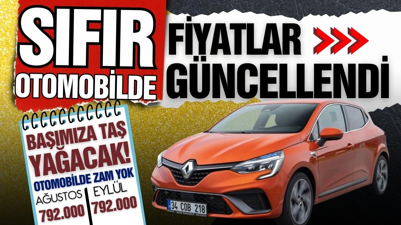 En ucuz sıfır otomobiller!