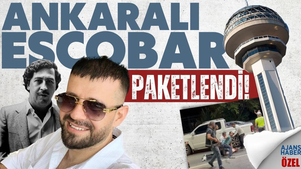 Ankara’lı Escobar yurtdışına kaçarken yakalandı!