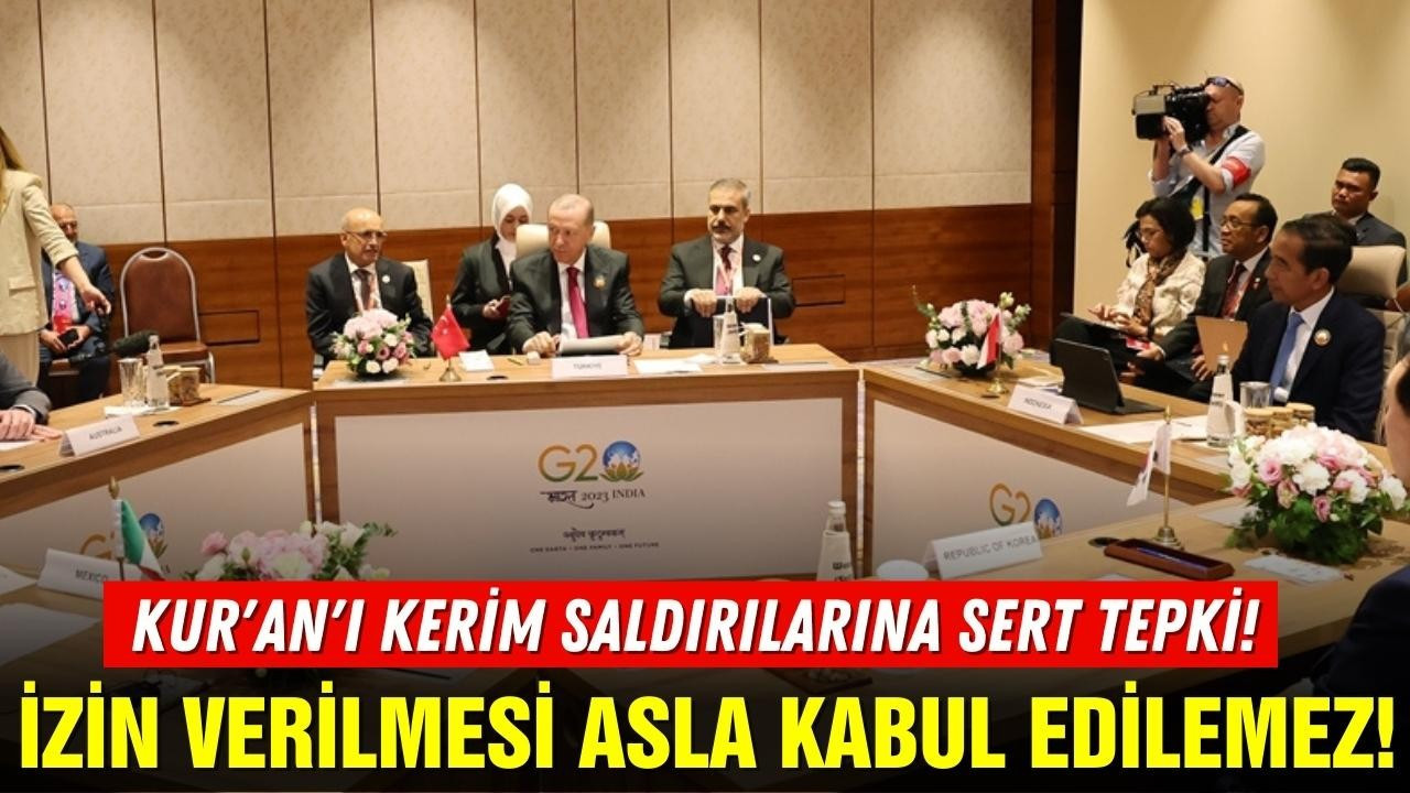 Erdoğan'dan Kur'an'ı Kerim saldırılarına tepki!