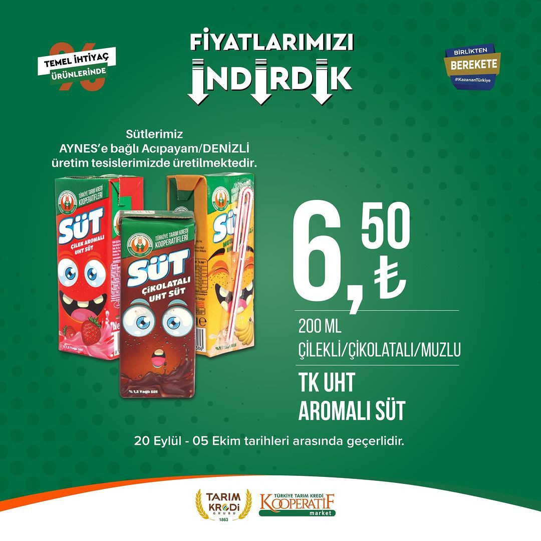 Tarım Kredi Market'te Eylül-Ekim indirimi başladı! - Sayfa 11