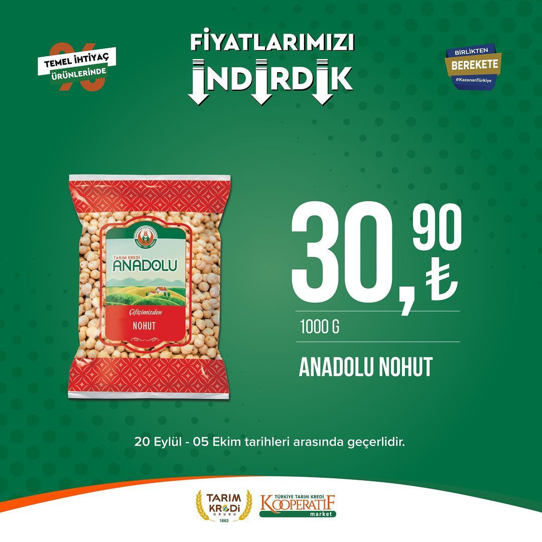 Tarım Kredi Market'te Eylül-Ekim indirimi başladı! - Sayfa 36