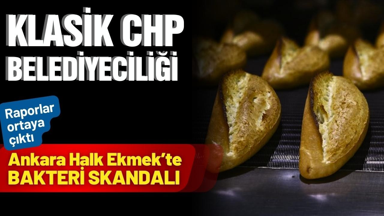 Ankara Halk Ekmek'te bakteri skandalı!