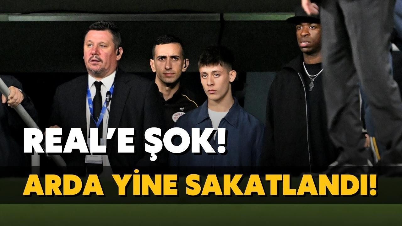 Arda Güler tekrar sakatlandı!