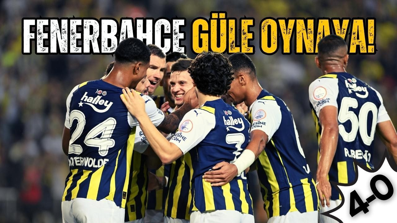 Fenerbahçe, Başakşehir karşısında rahat kazandı!