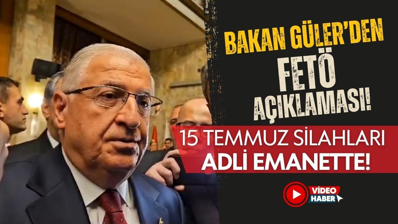 Bakan Güler'den 15 Temmuz gecesi açıklaması!