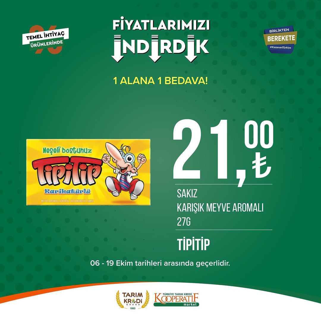 Tarım Kredi Market'te Ekim ayı indirimi devam ediyor! - Sayfa 10