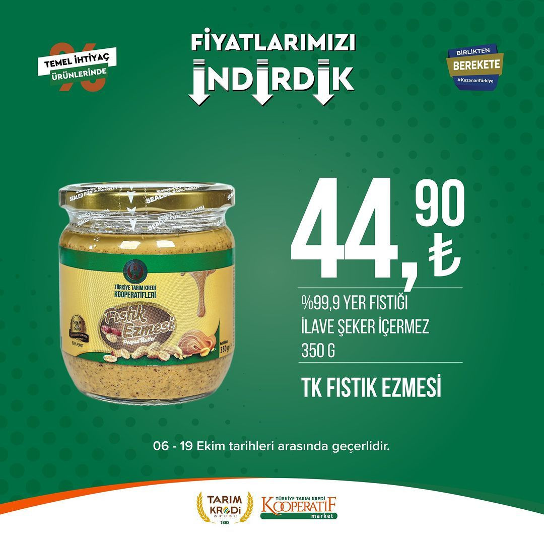 Tarım Kredi Market'te Ekim ayı indirimi devam ediyor! - Sayfa 19