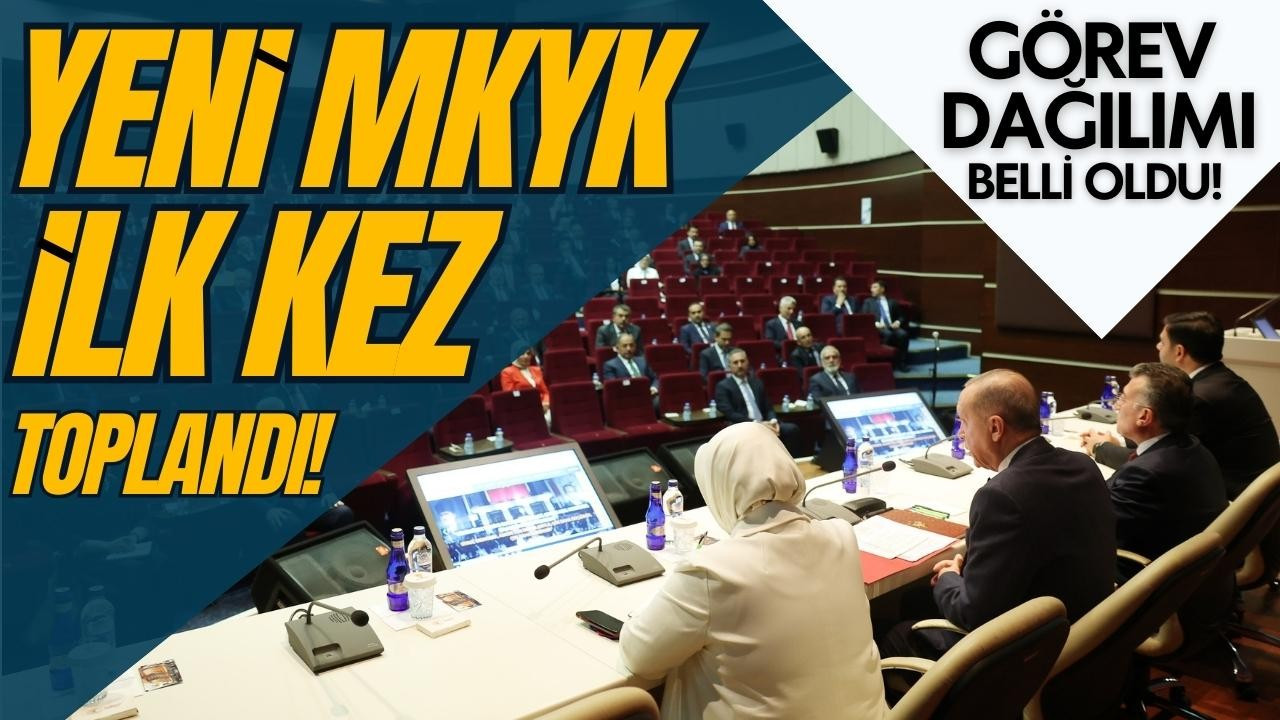 AK Parti MKYK'da görev dağılımı belli oldu!