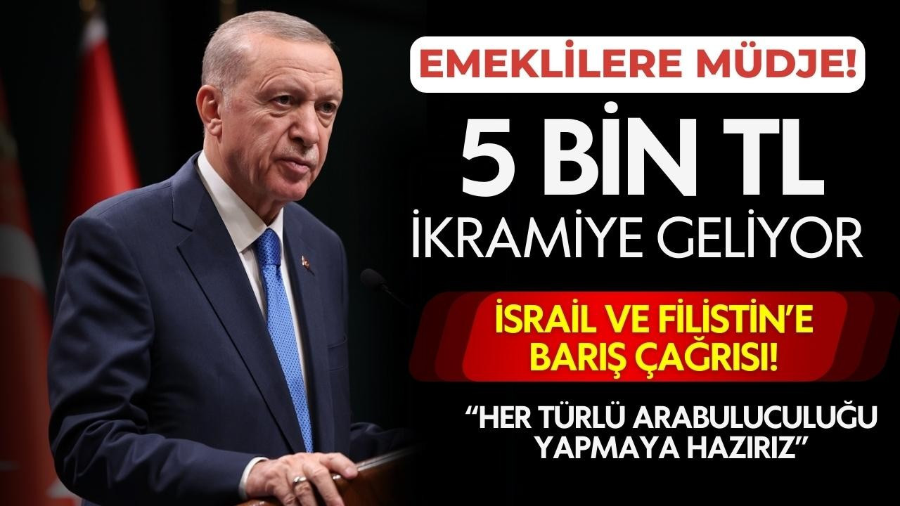 Cumhurbaşkanı Erdoğan açıklamalarda bulundu!