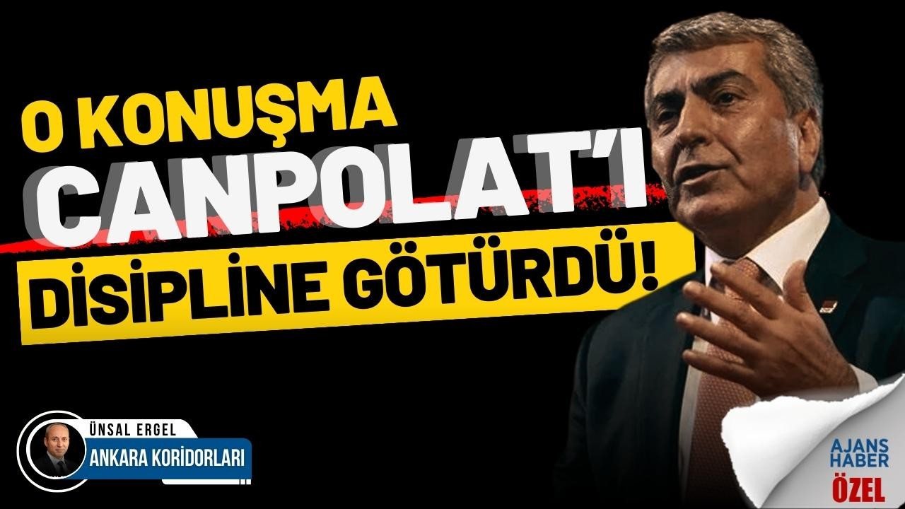 O konuşma, Canpolat’ı disipline götürdü!