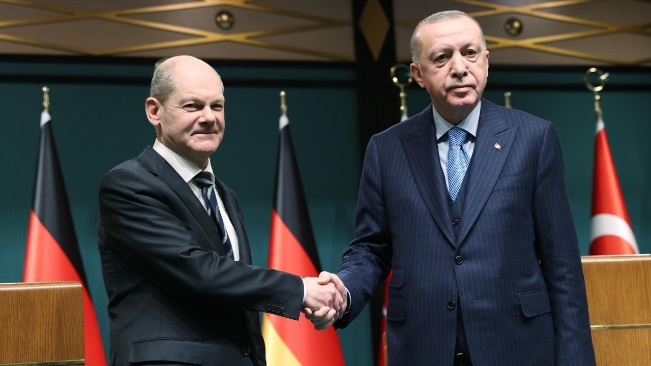 Cumhurbaşkanı Erdoğan Almanya Başbakanıyla görüştü