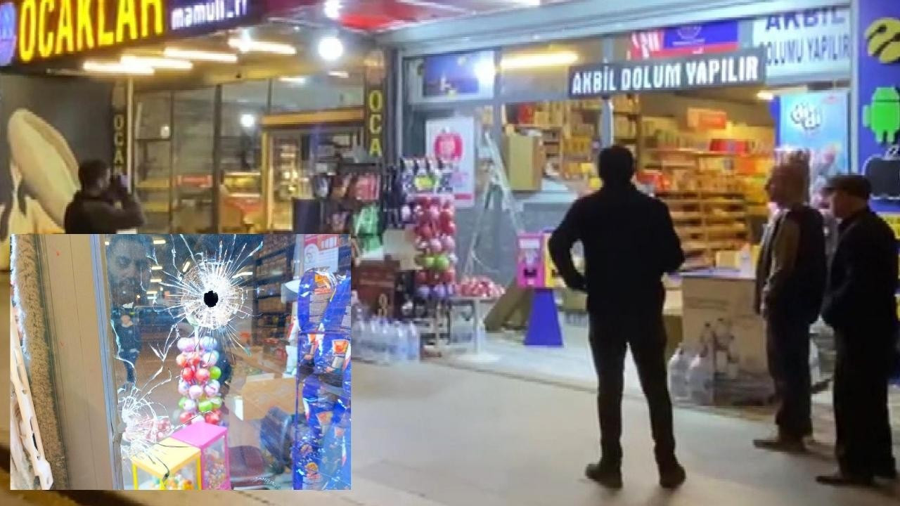 Esenyurt'ta markete silahlı saldırı!