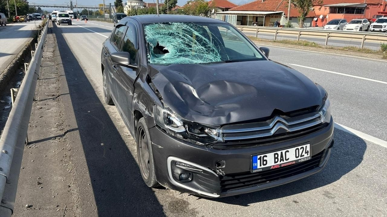 Sakarya'da otomobil yayaya çarptı: 1 ölü