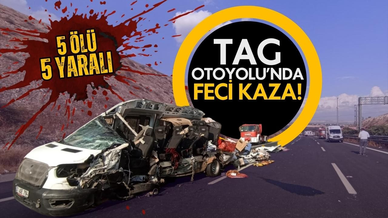 TAG Otoyolu'nda feci kaza: Ölü ve yaralılar var