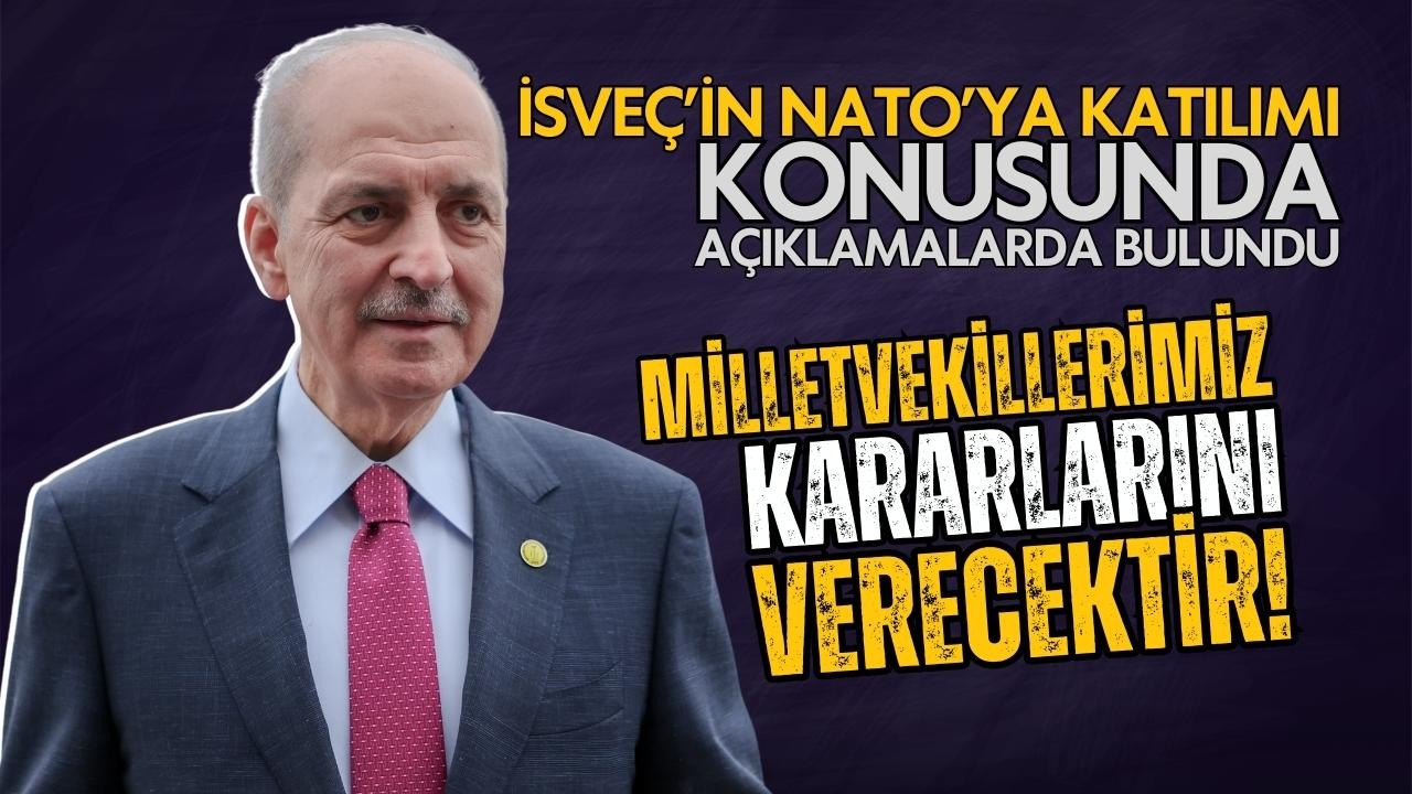 TBMM Başkanı Kurtulmuş soruları yanıtladı!