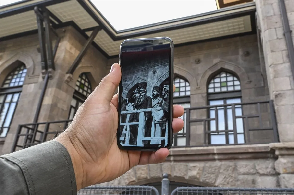 100 yıllık Cumhuriyet'in başkentinin eski ve yeni halleri aynı karede!