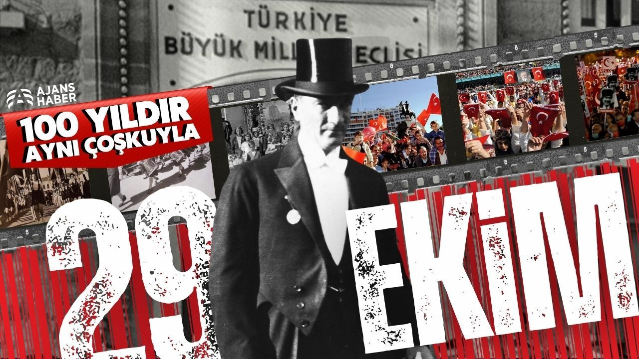100 yıldır aynı coşkuyla 29 Ekim!