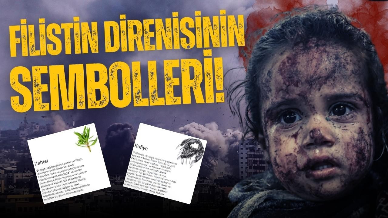 Filistin direnişinin sembolleri...
