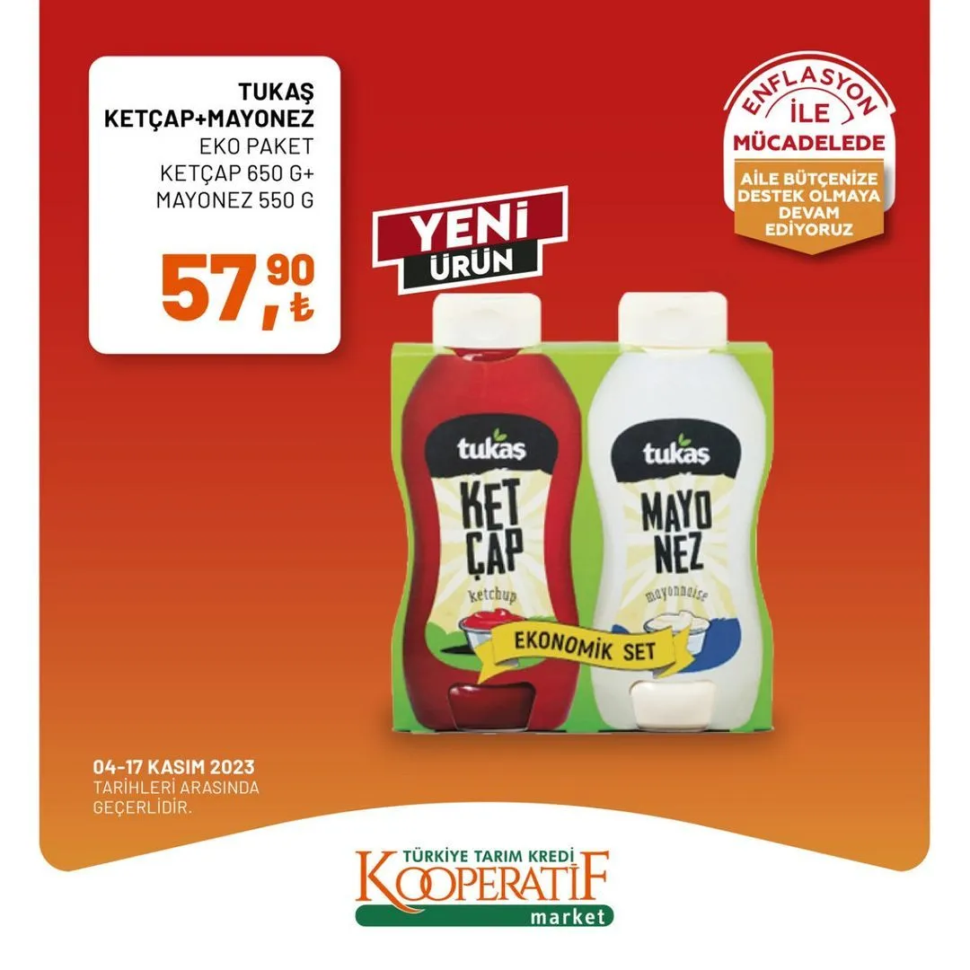 Tarım Kredi Market'ten yeni indirimler!