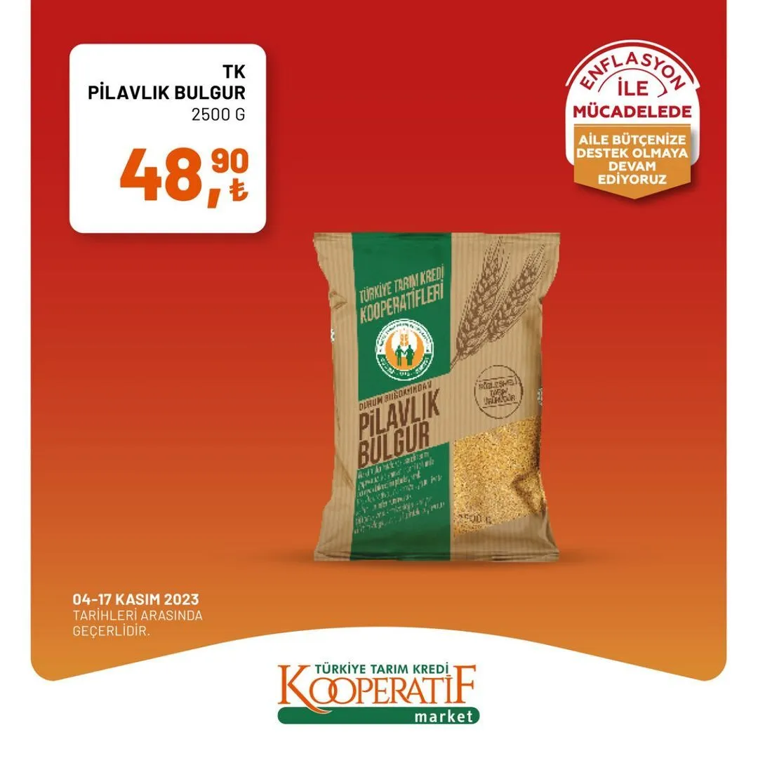 Tarım Kredi Market'ten yeni indirimler!