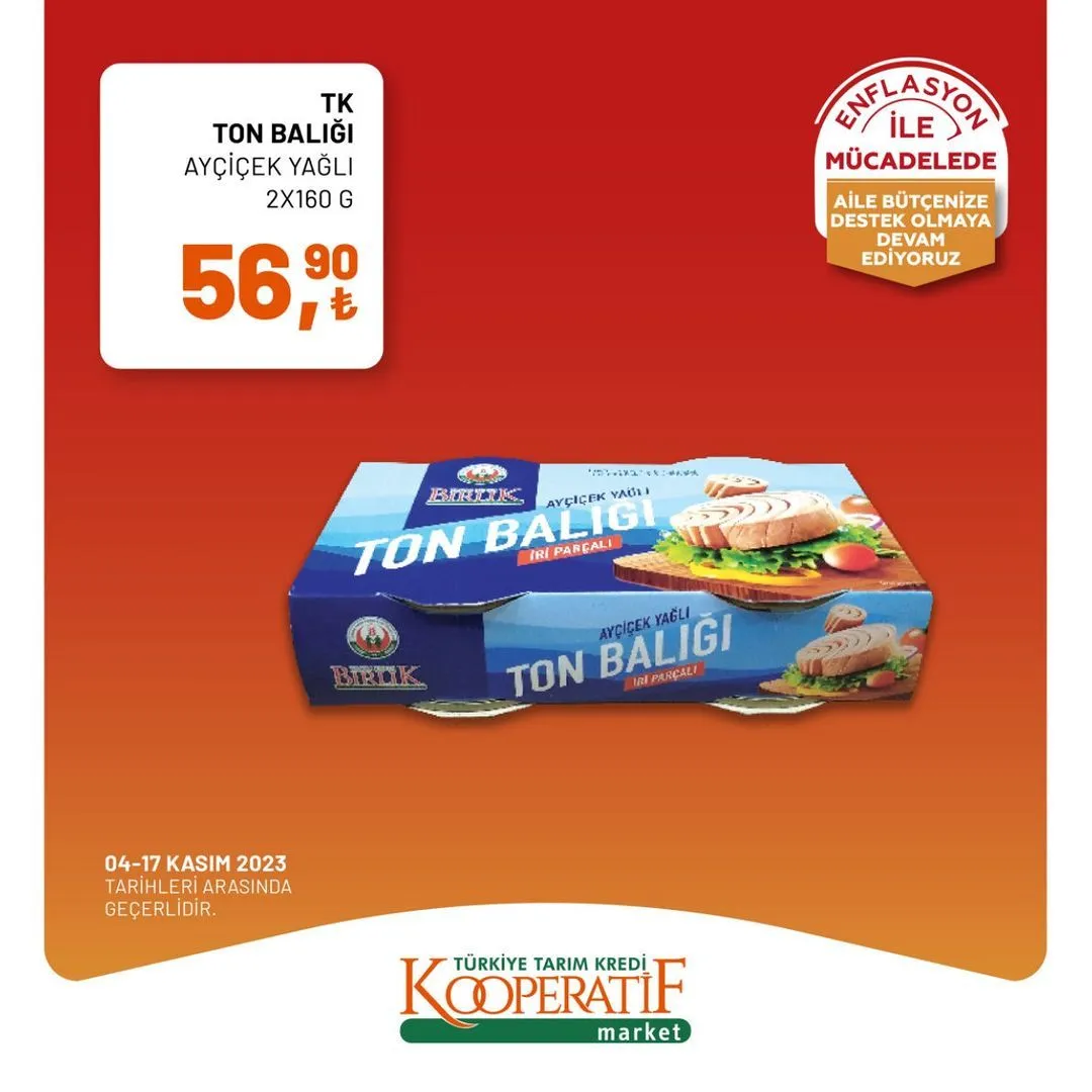 Tarım Kredi Market'ten yeni indirimler!