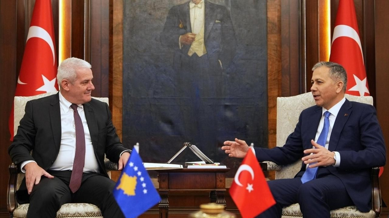 Bakan Yerlikaya, Kosovalı mevkidaşını kabul etti
