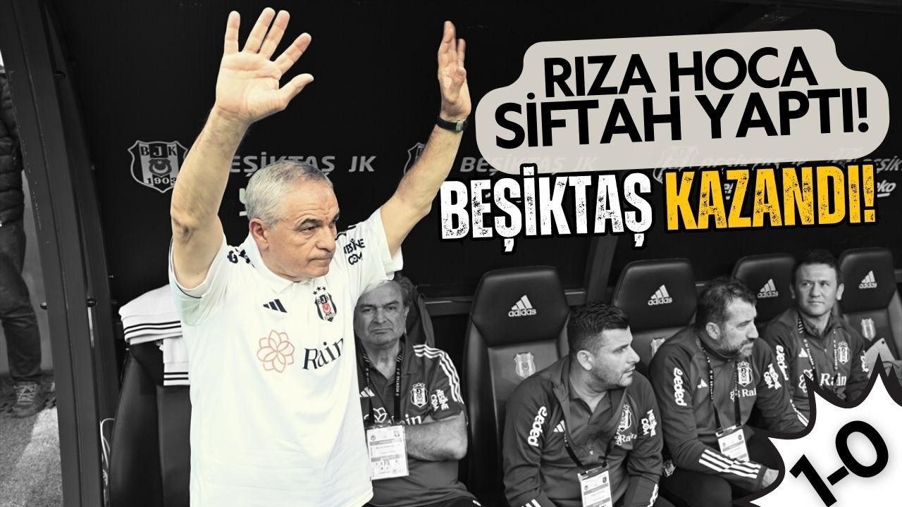 Beşiktaş, RAMS Başakşehir'i 1-0 mağlup etti!