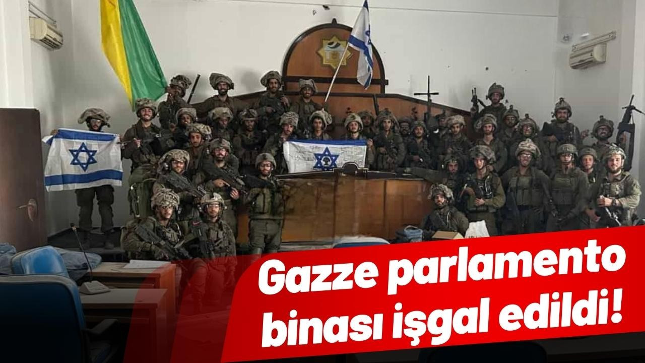 İsrail, Gazze parlamento binasını işgal etti