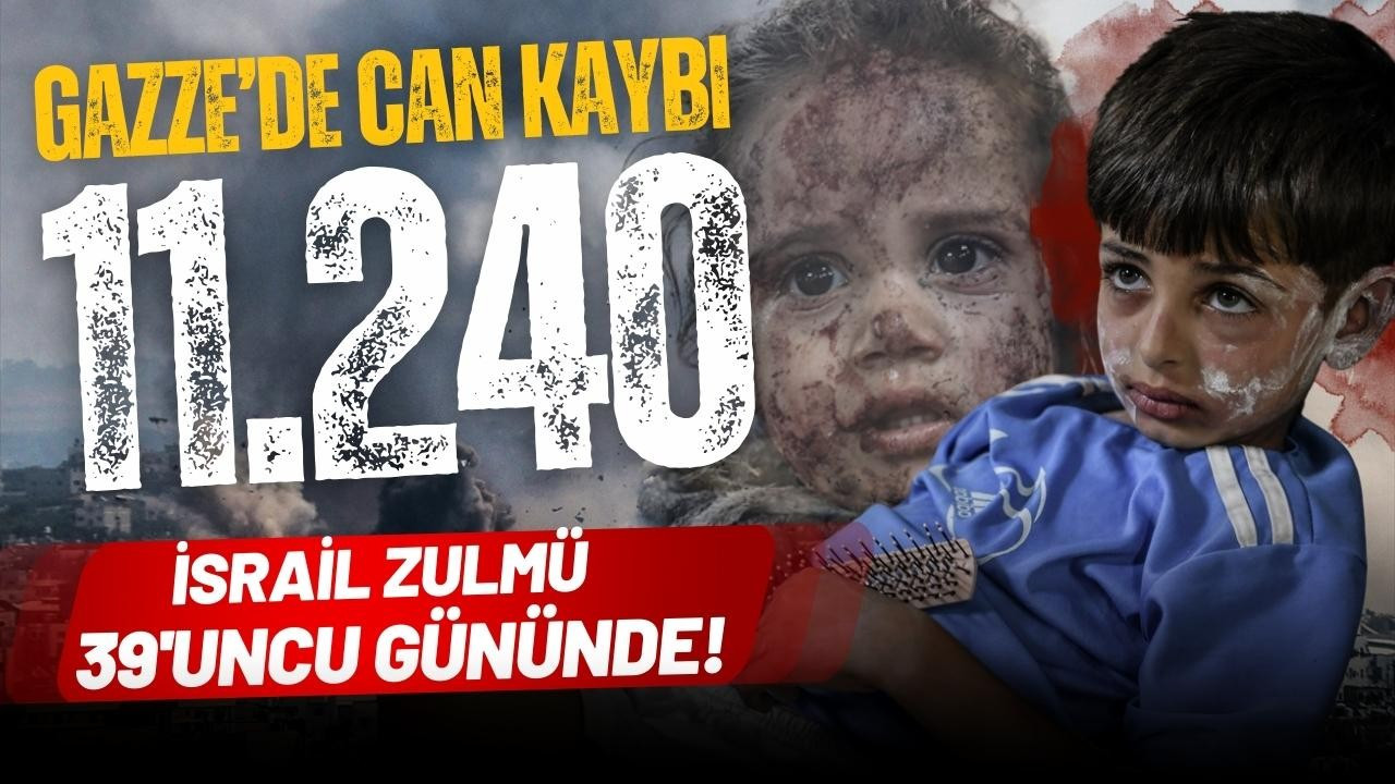 Gazze katliamı 39'uncu gününde!