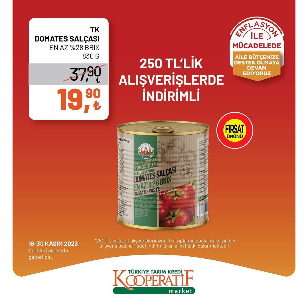 Tarım Kredi Kooperatif Market'ten yeni indirimler! - Sayfa 10