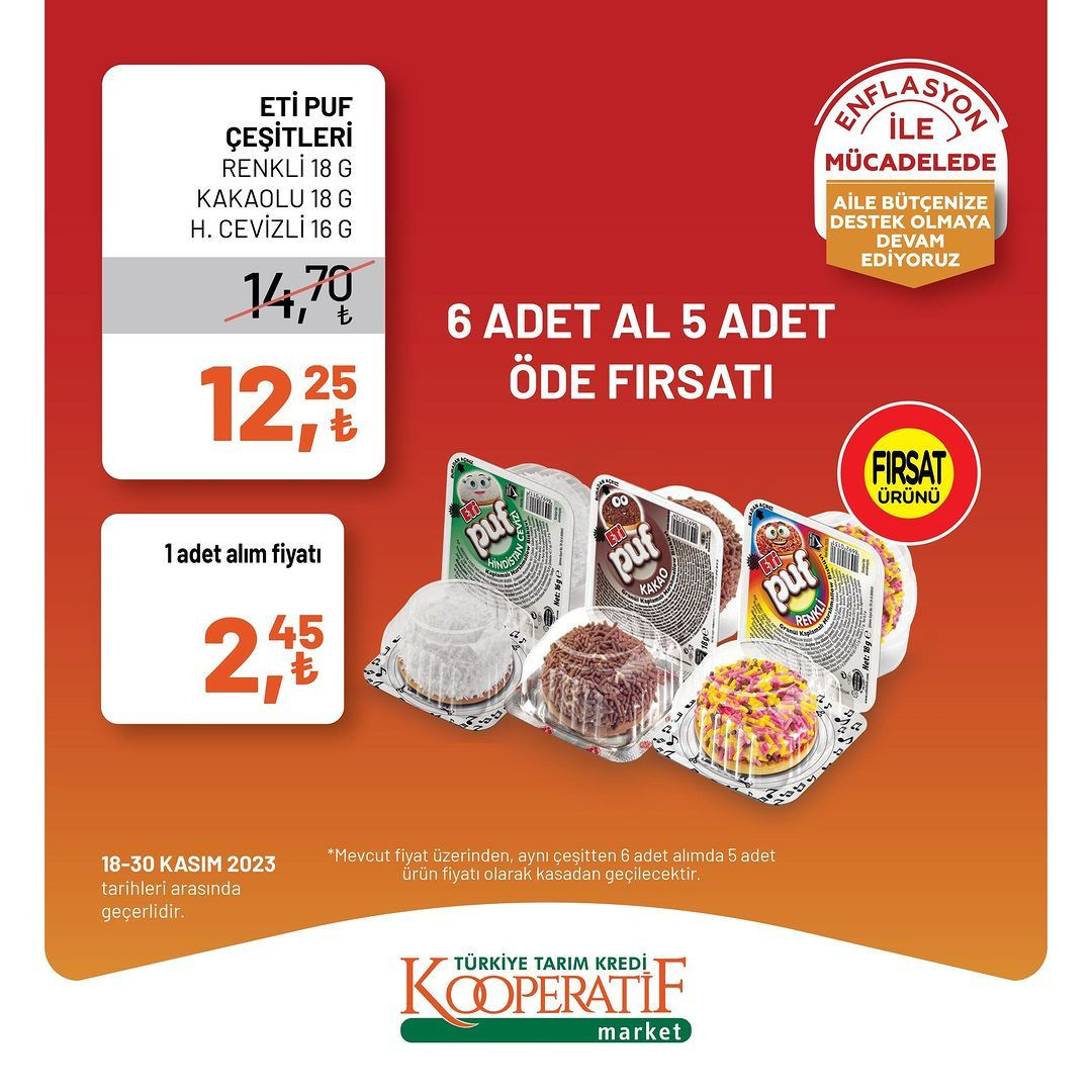 Tarım Kredi Kooperatif Market'ten yeni indirimler! - Sayfa 33