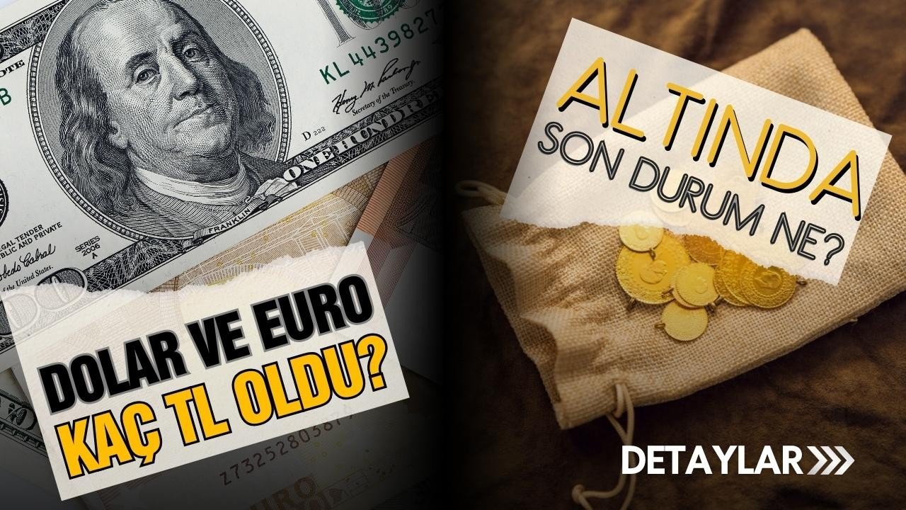 Altında son durum ne? Euro ve Dolar kaç TL oldu?