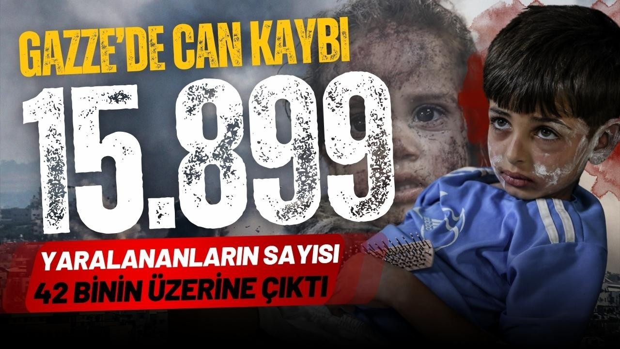 Katledilen Filistinli sayısı 16 bine yaklaştı