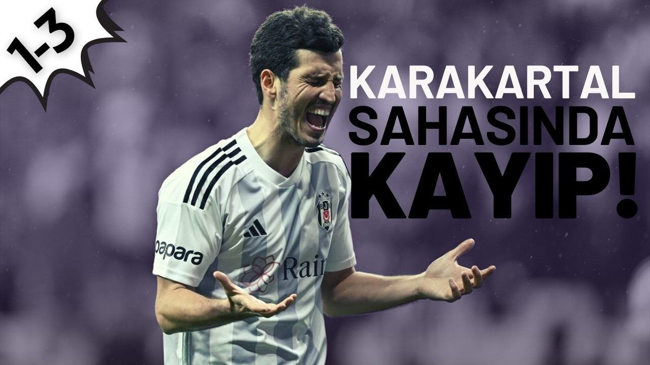 Beşiktaş evinde Alanyaspor'a kaybetti! 3-1