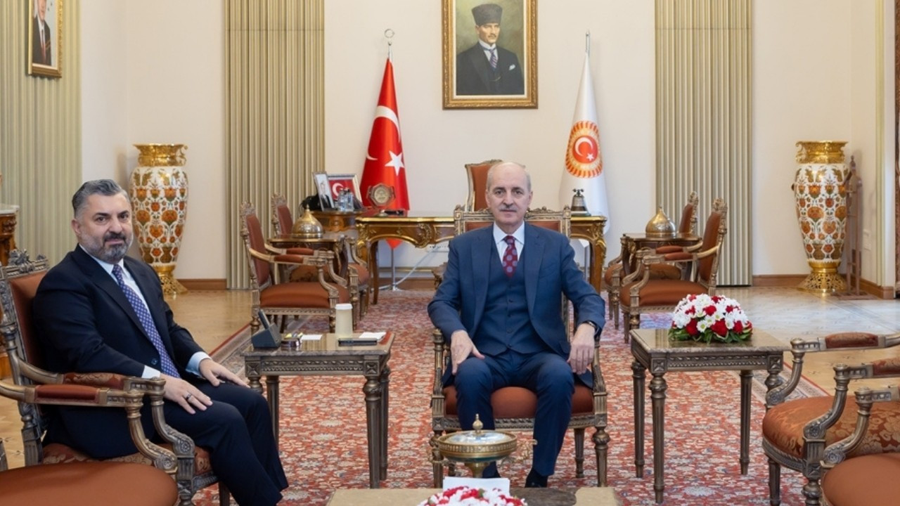 Kurtulmuş, RTÜK Başkanı Şahin'i kabul etti!