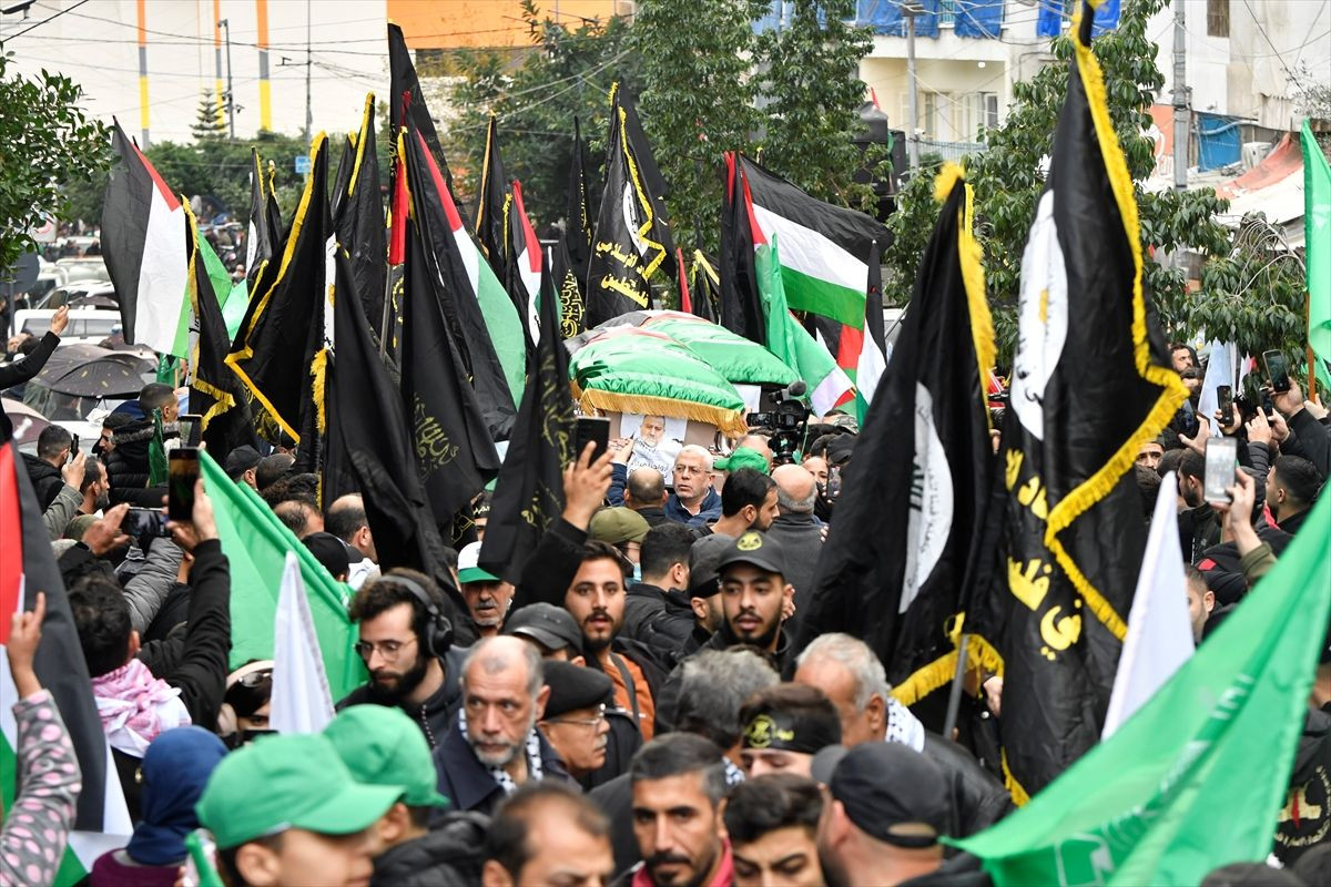 Hamas yöneticisi son yolculuğuna uğurlandı - Sayfa 1