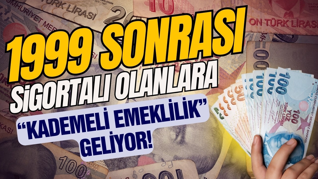 Kademeli emeklilik geliyor!