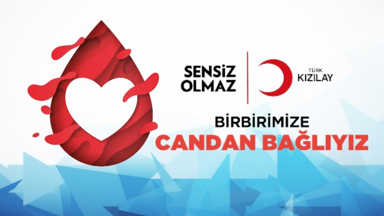 Türk Kızılay'dan ulusal kan bağışı kampanyası!