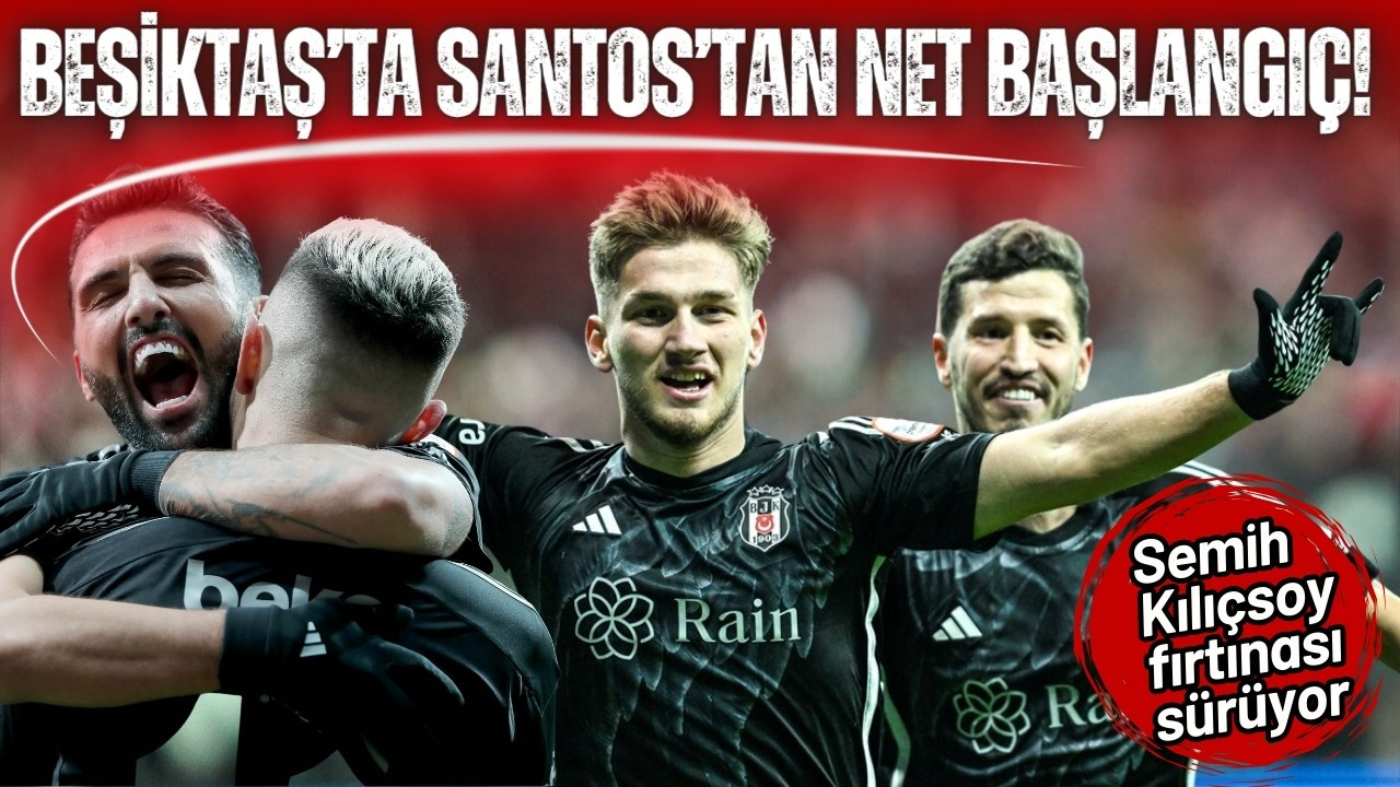 Beşiktaş'ta net başlangıç!