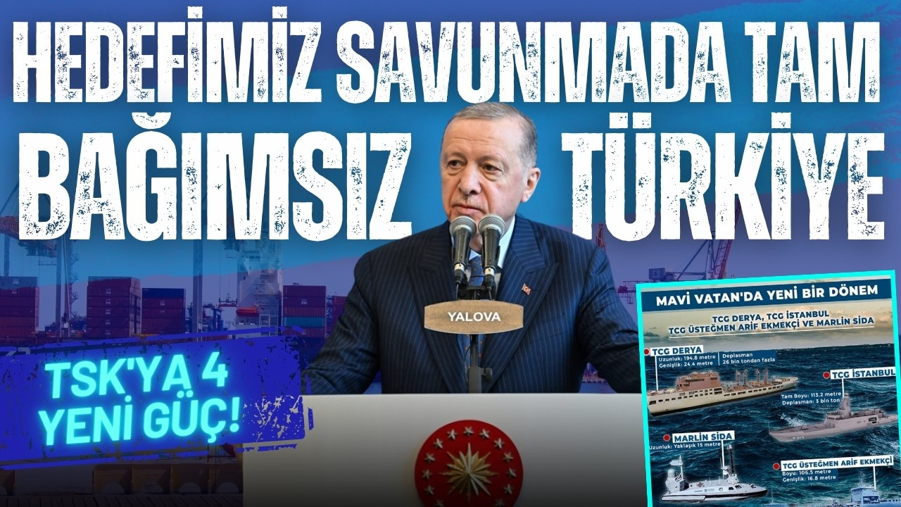 Erdoğan: Hedefimiz savunmada tam bağımsız Türkiye