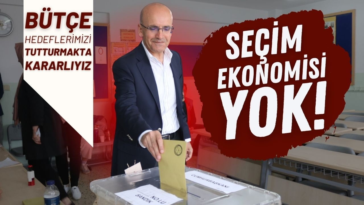 Bakan Şimşek'ten "seçim ekonomisi" açıklaması!