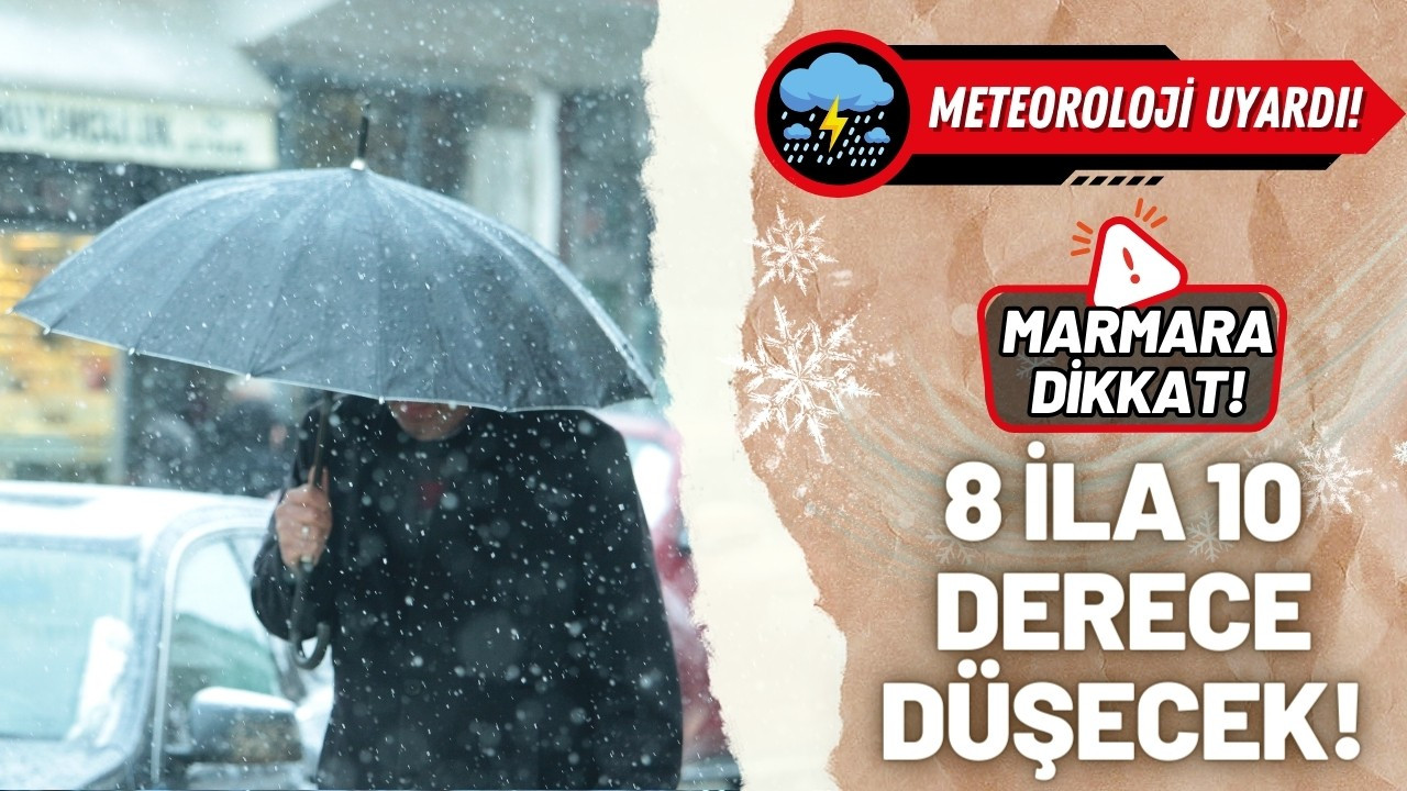 9 kente sarı kodlu uyarı!