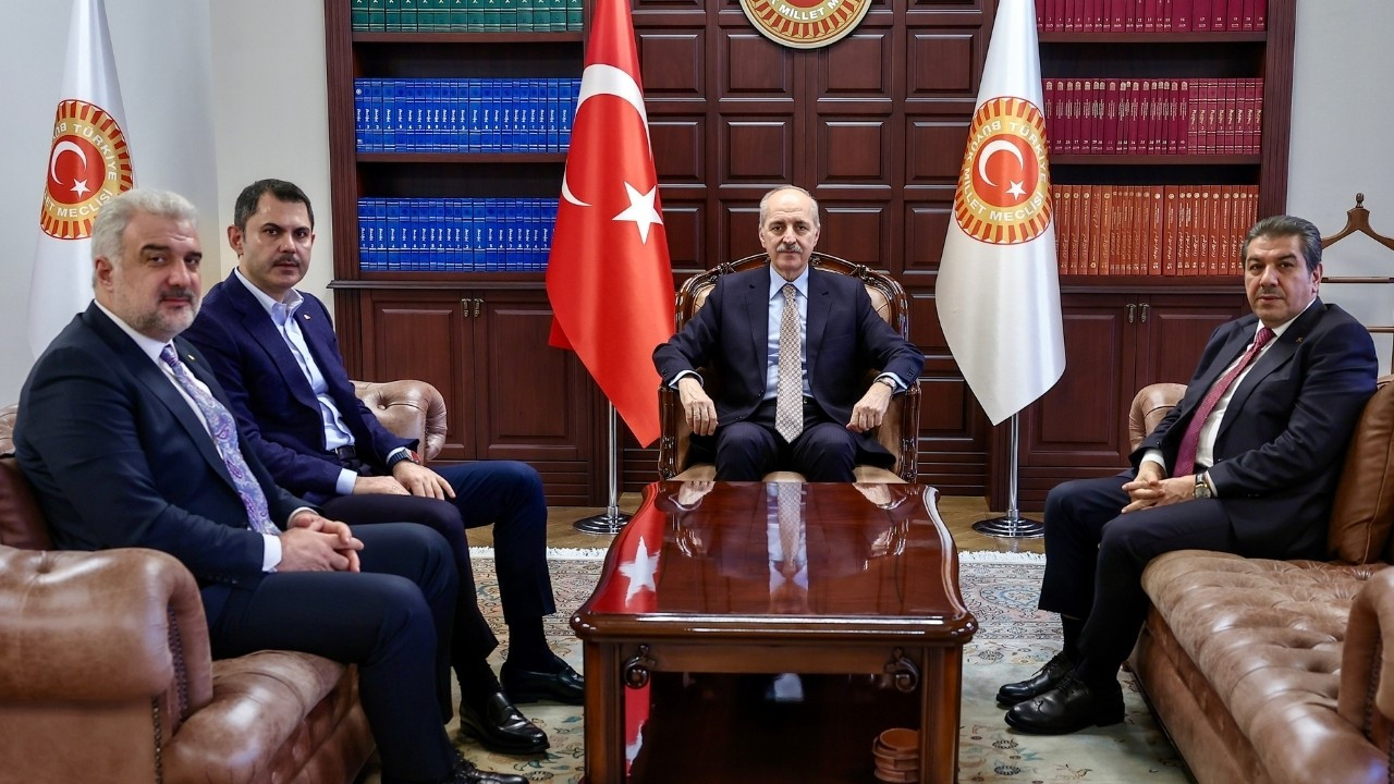 Kurtulmuş, Murat Kurum’u kabul etti!